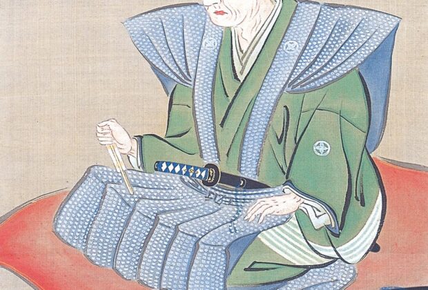 Aoki Katsujirō’s 1821 portrait of Inō Tadataka, preserved in the Inō Tadataka Museum.