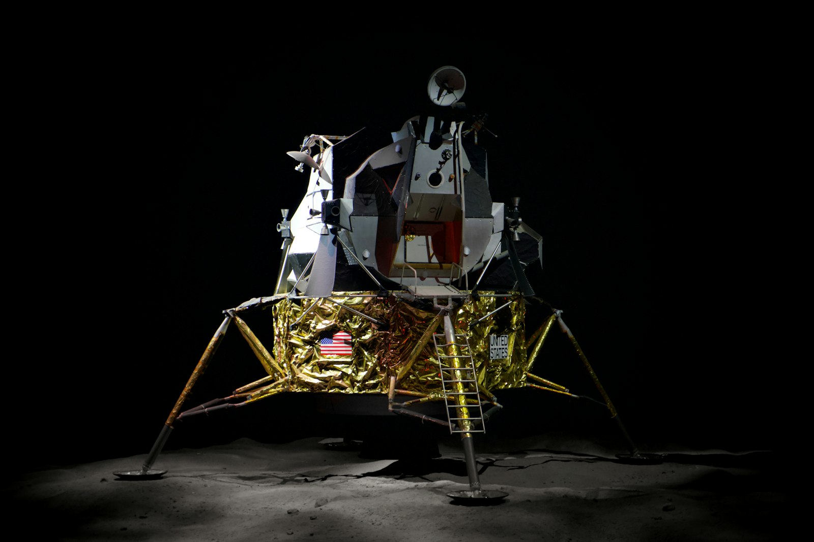 Apollo lunar module at Kennedy Space Center