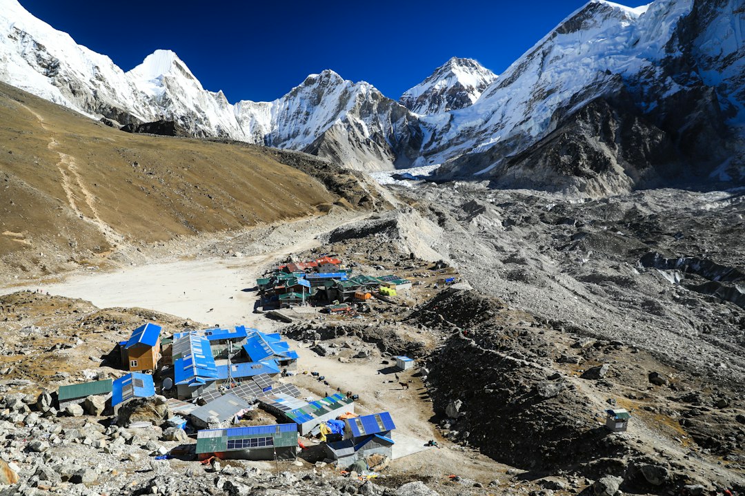 Gorak Shep staging point near Everest Base Camp