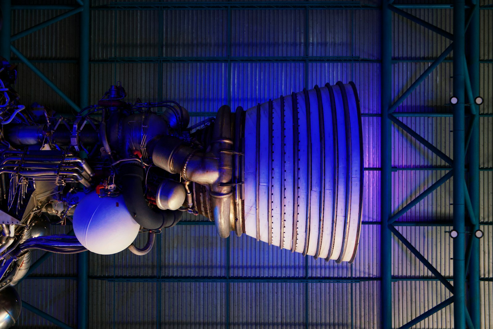 Saturn V rocket stage at Kennedy Space Center