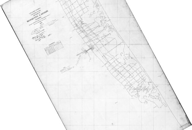 Mosquito Lagoon, Florida — Complete hydrographic smooth sheet H1291