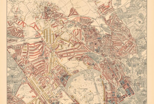 Map Descriptive of London Poverty, 1898–1899: Sheet 4, North Western District