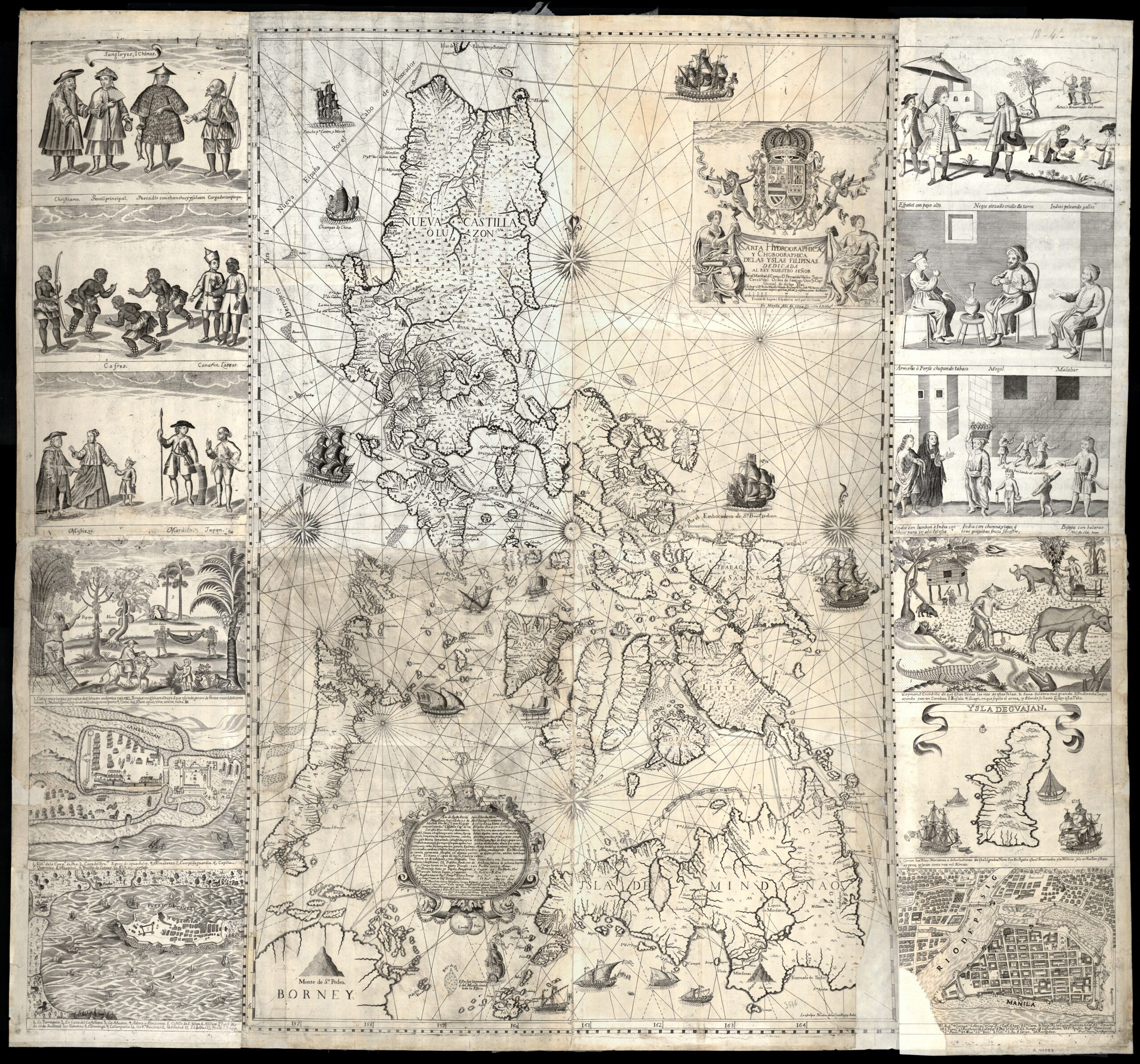 A Hydrographical and Chorographical Chart of the Philippine Islands