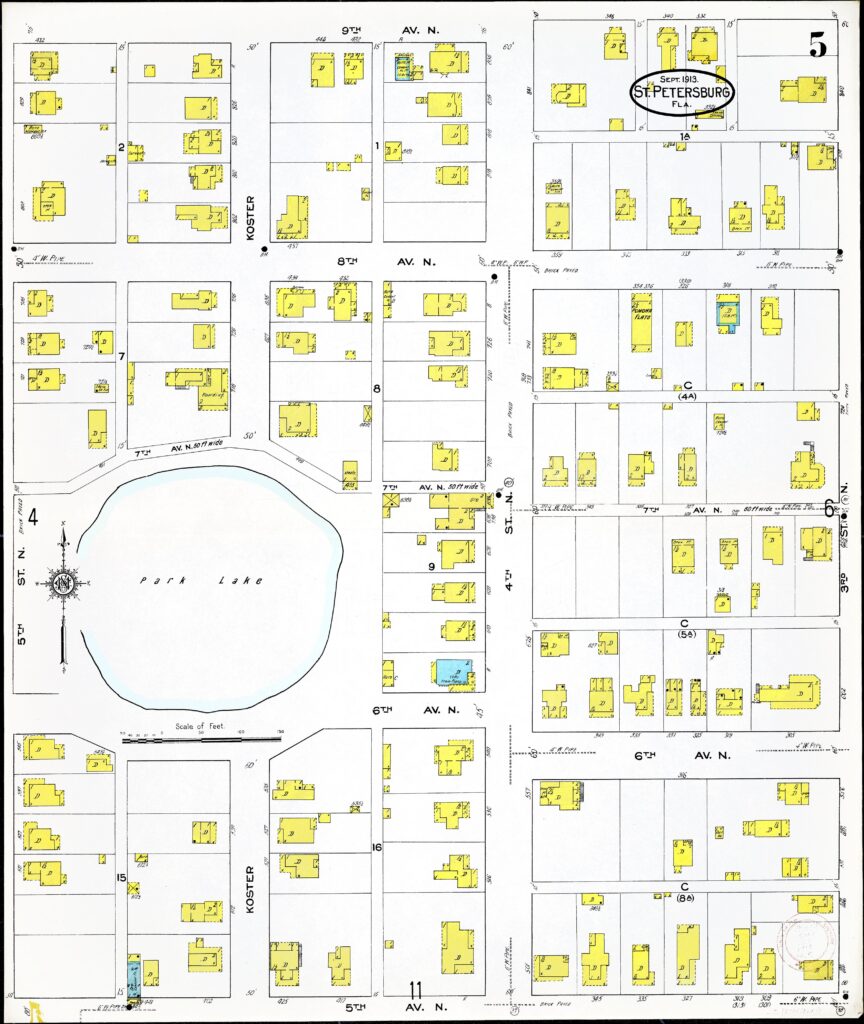 St. Petersburg, Pinellas County, Florida, 1913 — Sheet 5
