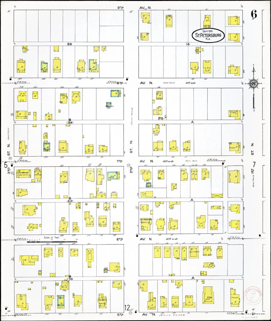 St. Petersburg, Pinellas County, Florida, 1913 — Sheet 6