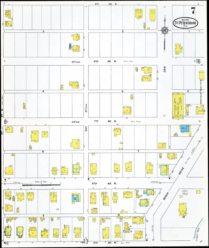 St. Petersburg, Pinellas County, Florida, 1913 — Sheet 7