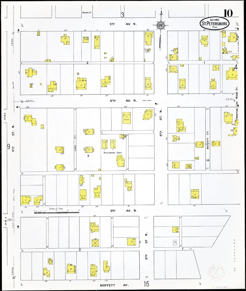 St. Petersburg, Pinellas County, Florida, 1913 — Sheet 10