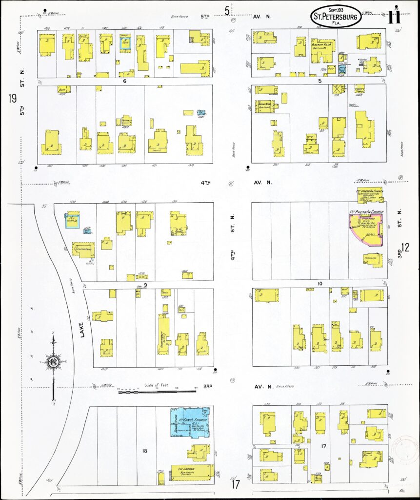 St. Petersburg, Pinellas County, Florida, 1913 — Sheet 11
