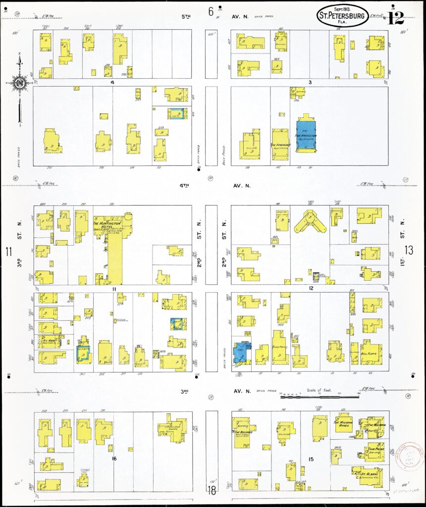 St. Petersburg, Pinellas County, Florida, 1913 — Sheet 12