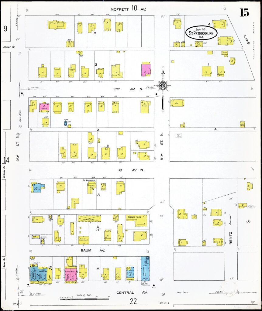 St. Petersburg, Pinellas County, Florida, 1913 — Sheet 15