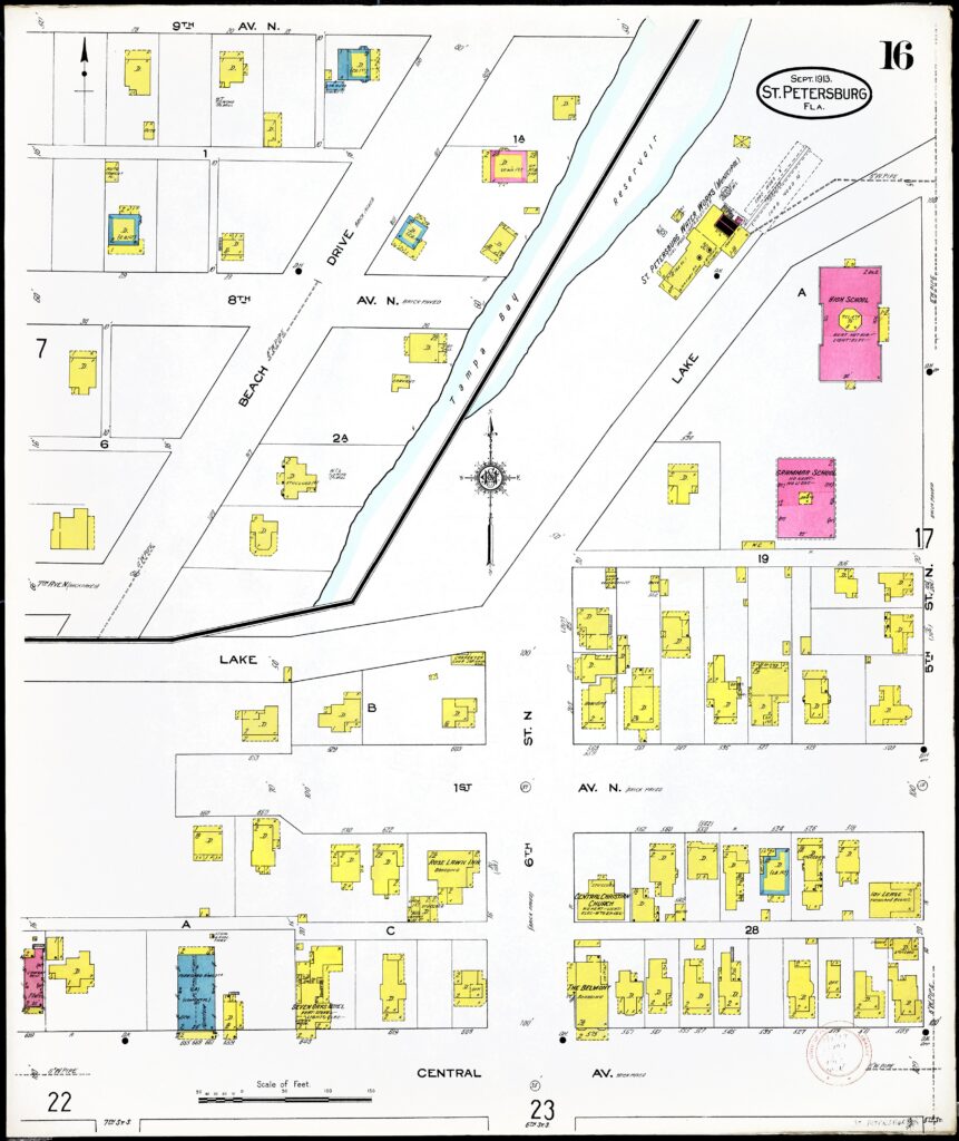 St. Petersburg, Pinellas County, Florida, 1913 — Sheet 16