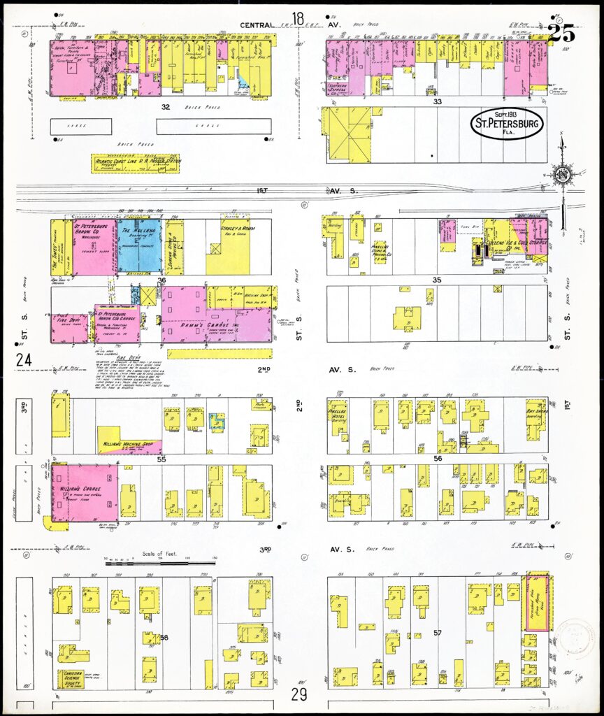 St. Petersburg, Pinellas County, Florida, 1913 — Sheet 25