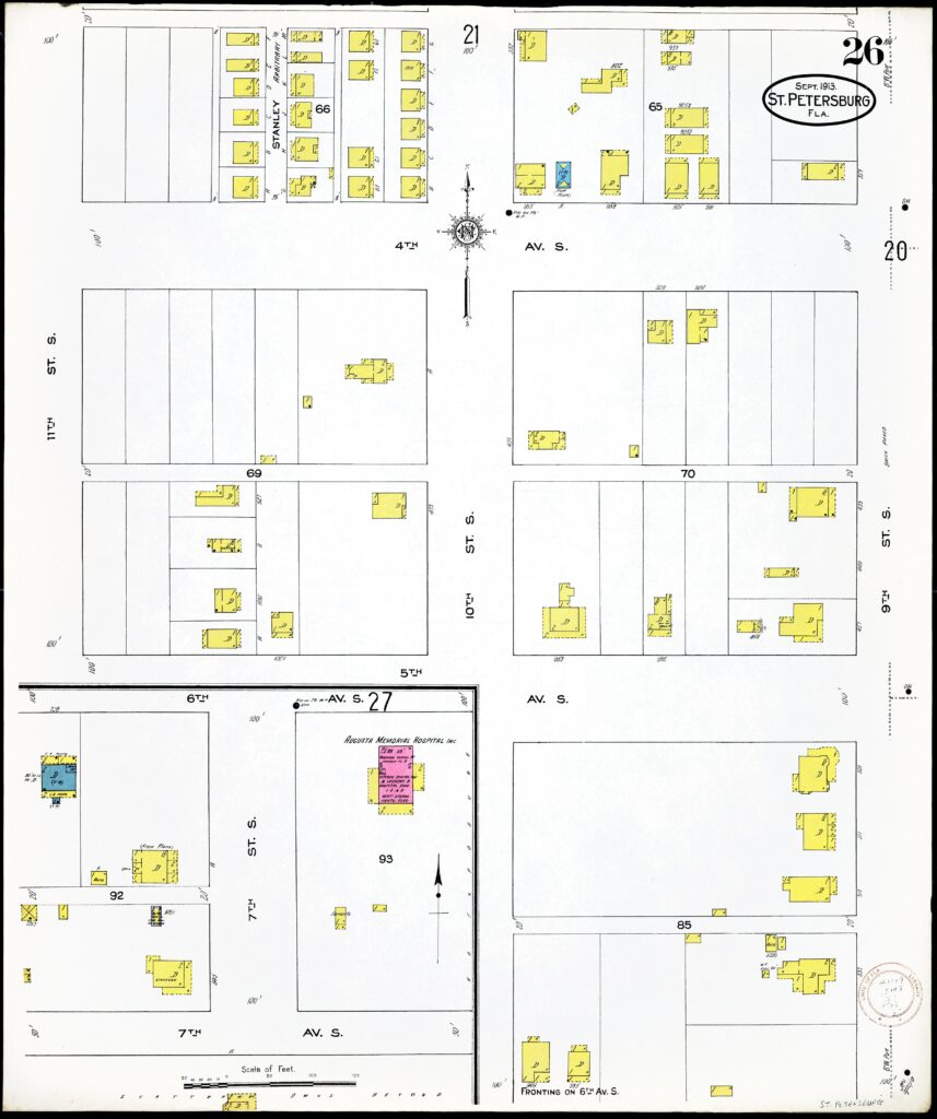 St. Petersburg, Pinellas County, Florida, 1913 — Sheet 26