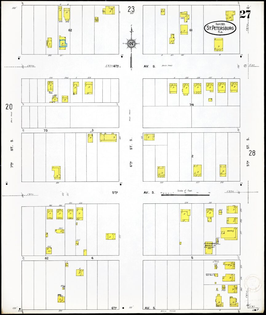 St. Petersburg, Pinellas County, Florida, 1913 — Sheet 27